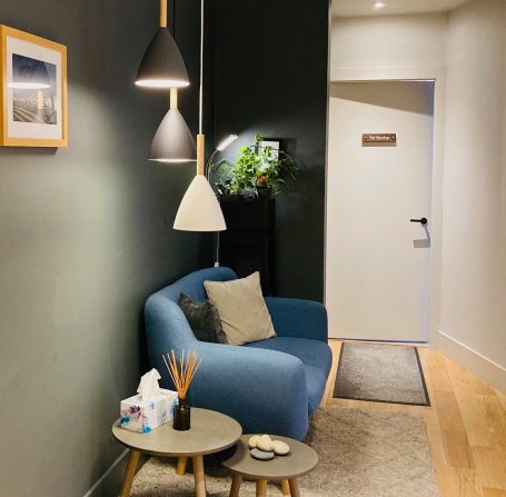 Claire Black Therapy Room