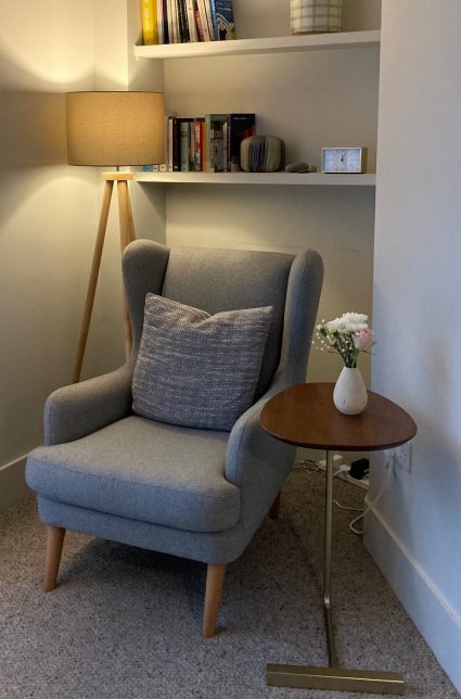Claire Black Therapy Room
